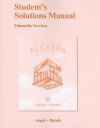 Student's Solutions Manual for Intermediate Algebra for College Students - Allen R. Angel