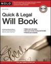 Quick & Legal Will Book [With CDROM] - Denis Clifford