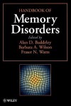 Handbook of Memory Disorders - Alan D. Baddeley