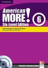 American More! Six-Level Edition Level 6 Teacher's Resource Book with Testbuilder CD-ROM/Audio CD - Rob Nicholas, Cheryl Pelteret, Herbert Puchta