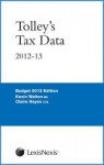 Tolley's Tax Data 2012-13 - Kevin Walton