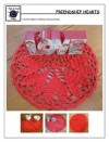 Friendship Hearts - Crochet Pattern #143 for Doily - Lisa Gentry