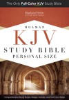 KJV Study Bible Personal Size, Hardcover - Holman Bible Publisher