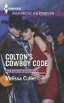 Colton's Cowboy Code (The Coltons of Oklahoma) - Melissa Cutler