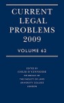 Current Legal Problems, Volume 62 - Colm O'Cinneide