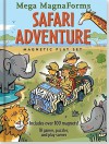 Safari Adventure Mega MagnaForms: A Magnetic Play Set for Playful Adventurers of All Ages [With Magnetic Board and Over 100 Magnets] - Sarah Jane Bryan, David Klug