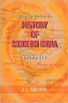 Advanced Study in the History of Modern India: Volume One: 1707 - 1813 - J.L. Mehta, Beldona Vittal Rao