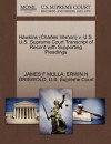 Hawkins (Charles Vernon) v. U.S. U.S. Supreme Court Transcript of Record with Supporting Pleadings - JAMES F MULLA, ERWIN N GRISWOLD, U.S. Supreme Court