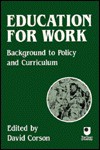 Education for Work - Corson