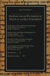 Journal for the Evangelical Study of the Old Testament, 2.1 - Stephen Andrews