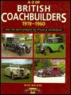 A-Z of British Coach Builders: 1919-60 and the Evolution of Styles and Techniques - Nick Walker