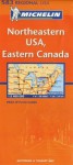 Carte routière : Northeastern USA, Eastern Canada, N° 11583 (en anglais) - Michelin Travel Publications