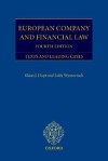 European Company and Financial Law: Texts and Leading Cases - Klaus Hopt