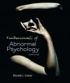 Fundamentals of Abnormal Psychology - Ronald J. Comer