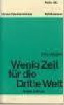 Wenig Zeit für die Dritte Welt - Erhard Eppler