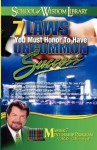 School of Wisdom Series: 7 Laws You Must Honor To Have Uncommon Success (Master 7 Mentorship Program-B294) - Mike Murdock