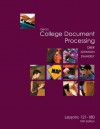 Gregg College Keyboarding & Document Processing (GDP), Lessons 121-180 text (Gregg College Document Processing) - Scot Ober, Jack Johnson, Arlene Zimmerly