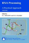 RNA Processing: A Practical Approach: Volume 1 - S.J. Higgins