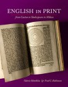 English in Print from Caxton to Shakespeare to Milton - Valerie R. Hotchkiss, Fred C. Robinson