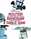 Table Saw, Band Saw and Router: Fine Woodworking's Complete Guide to the most Essential Power Tools - Pat Warner, Kelly Mehler, Lonnie Bird