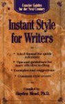 Concise Guides: Instant Style for Writers - Hayden Mead, Irwin M. Berent, Hayden Mead