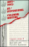 Re-Discovering Colonial Writing, 1492-1992 (Hispanic Issues) - Nicholas Spadaccini, Rene Jara