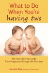 What to Do When You're Having Two: The Twins Survival Guide from Pregnancy Through the First Year - Natalie Diaz