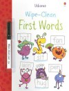 Wipe-Clean First Words [With Dry-Erase Marker] - Kimberley Scott