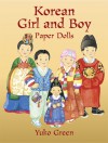 Korean Girl and Boy Paper Dolls - Yuko Green