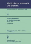 Therapiestudien: 26. Jahrestagung Der Gmds, 21. 23. September 1981, Giessen. Proceedings - N. Victor, Joachim Dudeck, E.P. Broszio