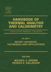 Handbook of Thermal Analysis and Calorimetry: Recent Advances, Techniques and Applications: 5 - Michael E. Brown, Patrick K. Gallagher