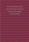 Reclams großes Buch der deutschen Gedichte. Vom Mittelalter bis ins 21. Jahrhundert - Heinrich Detering