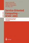 Service-Oriented Computing -- Icsoc 2003: First International Conference, Trento, Italy, December 15-18, 2003, Proceedings - Maria E. Orlowska