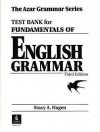 Fundamentals of English Grammar Test Bank - Betty Schrampfer Azar