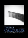 Thomas' Calculus With Second Order Differential Equations - Maurice D. Weir, Joel R. Hass, Ross L. Finney, Frank R. Giordano