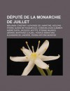 D Put de La Monarchie de Juillet: Benjamin Constant, Alphonse de Lamartine, Adolphe Thiers, Alexis de Tocqueville, Charles-Louis CL Ment - Source Wikipedia