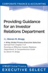 Providing Guidance for an Investor Relations Department - Steven M. Bragg