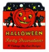 Vintage Halloween Cardboard Cutouts: Die Cut Party Decorations - Laughing Elephant Publishing