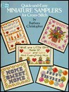 Quick-And-Easy Miniature Samplers for Cross-Stitch - Barbara Christopher