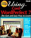 Using Corel Word Perfect 7 - Joshua C. Nossiter