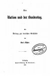 Die Nation und der Bundestag, Ein Beitrag zur deutschen Geschichte von Karl Fischer (German Edition) - Karl Fischer