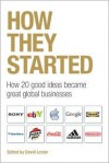 How They Started: How 20 Good Ideas Became Great Businesses - David Lester