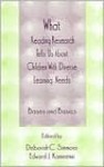 What Reading Research Tells Us about Children with Diverse Learning Needs: Bases and Basics - Milagros Ed. Simmons