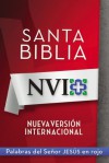 NVI Holy Bible Red Letter (Spanish Edition) - Zondervan Publishing