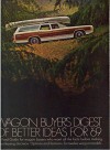 Print ad: Ford 'Wagon Buyer's Digest of Better Ideas for '69' - Ford Motor Company