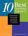 Ten Best Teaching Practices: How Brain Research, Learning Styles, and Standards Define Teaching Competencies - Donna E. Walker Tileston