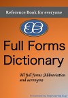 Full Forms Dictionary: All full forms, Abbreviation and acronyms - Vandana