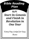 Bible Reading Plan, Read the Bible in a Year, Start from Any Day [Annotated] - Anonymous Author, William Figueroa, Various Authors