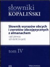Słownik wyrazów obcych i zwrotów obcojęzycznych z almanachem, część pierwsza od A do M (mi-parti) - Władysław Kopaliński