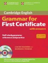 Grammar for First Certificate with Answers [With CD] - Louise Hashemi, Barbara Thomas